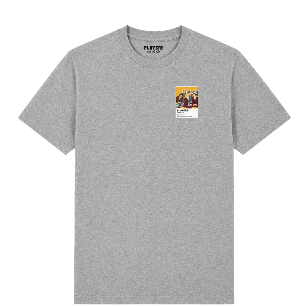 Anchorman Anchorman: The Legend of Ron Burgundy men's T-shirt in grey