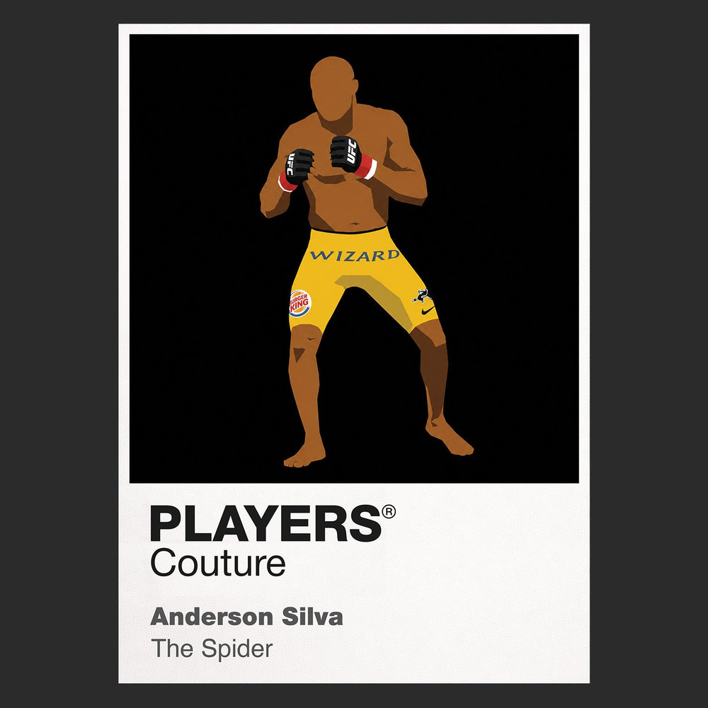 Anderson Silva UFC Icon Frame Men's Hoodie