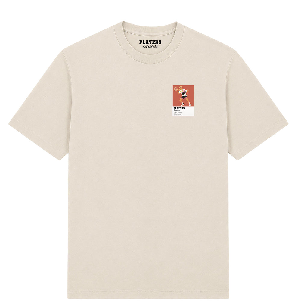 Andre Agassi Tennis Icon Frame Men's T-Shirt