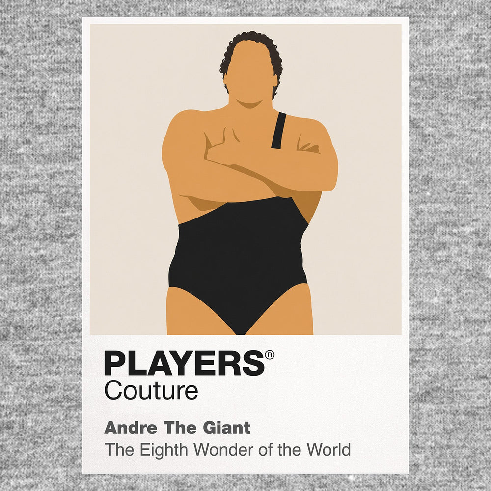 Andre The Giant Wrestling Icon Frame Men's Hoodie