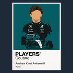 Andrea Kimi Antonelli Formula 1 hoodie – navy view
