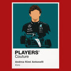 Andrea Kimi Antonelli Formula 1 hoodie – red view