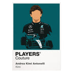Andrea Kimi Antonelli Formula 1 hoodie – white view