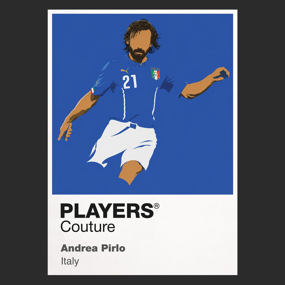 Andrea Pirlo Italy Players Couture Blue Frame Black