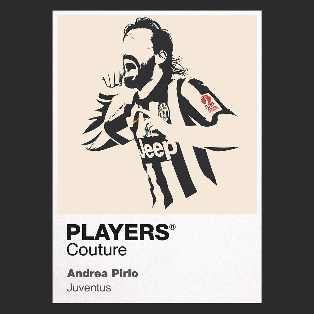 Andrea Pirlo Juventus Icon Frame — Black