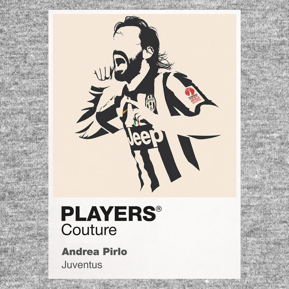 Andrea Pirlo Juventus Icon Frame — Gray