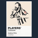 Andrea Pirlo Juventus Icon Frame — Navy