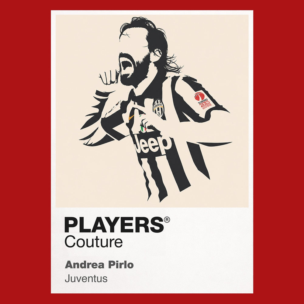 Andrea Pirlo Juventus Icon Frame — Red
