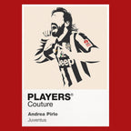 Andrea Pirlo Juventus Icon Frame — Red