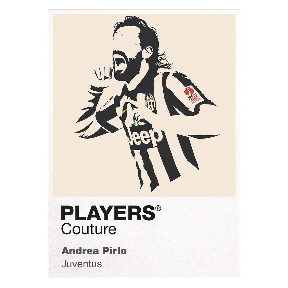 Andrea Pirlo Juventus Icon Frame — White