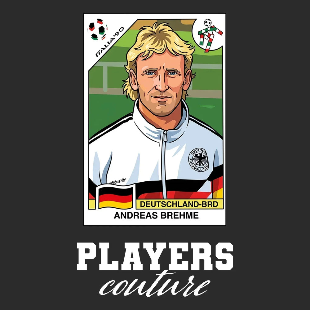 Andreas Brehme World Cup Sticker Men's Hoodie – andreas brehme black Players Couture design