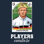 Andreas Brehme World Cup Sticker Men's Hoodie – andreas brehme navy Players Couture design
