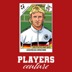 Andreas Brehme World Cup Sticker Men's Hoodie – andreas brehme red Players Couture design