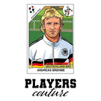 Andreas Brehme World Cup Sticker Men's Hoodie – andreas brehme white Players Couture design