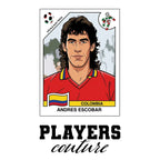 Andres Escobar World Cup Sticker Kids Hoodie – andres escobar white Players Couture design