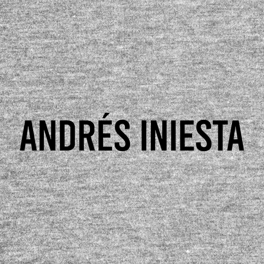 Andreas Iniesta Logo Players Couture Men's Casual Hoodie