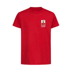 Andres Iniesta World Cup Sticker Kids T-Shirt – andres iniesta sticker kids red tshirt Players Couture design