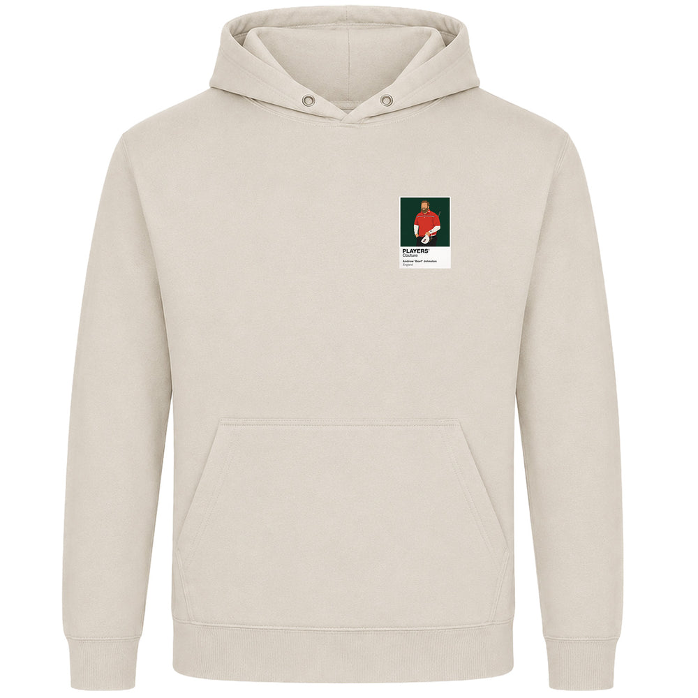 Andrew Beef Johnson Golf Icon Frame Men's Hoodie - Beige