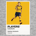 Andrey Arshavin Arsenal grey Icon Frame artwork detail