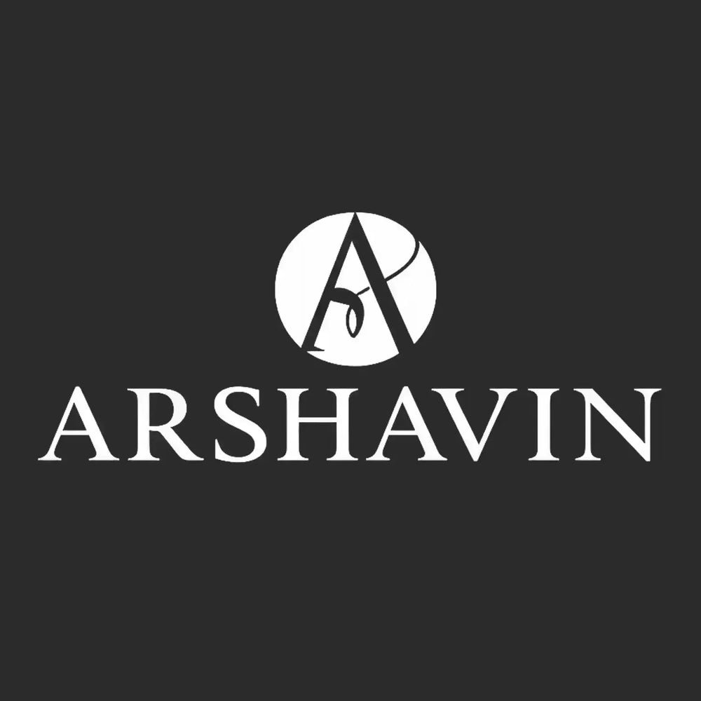 Andrey Arshavin Logo Men's T-Shirt – black close-up detail shot of the Andrey Arshavin Players Couture logo design