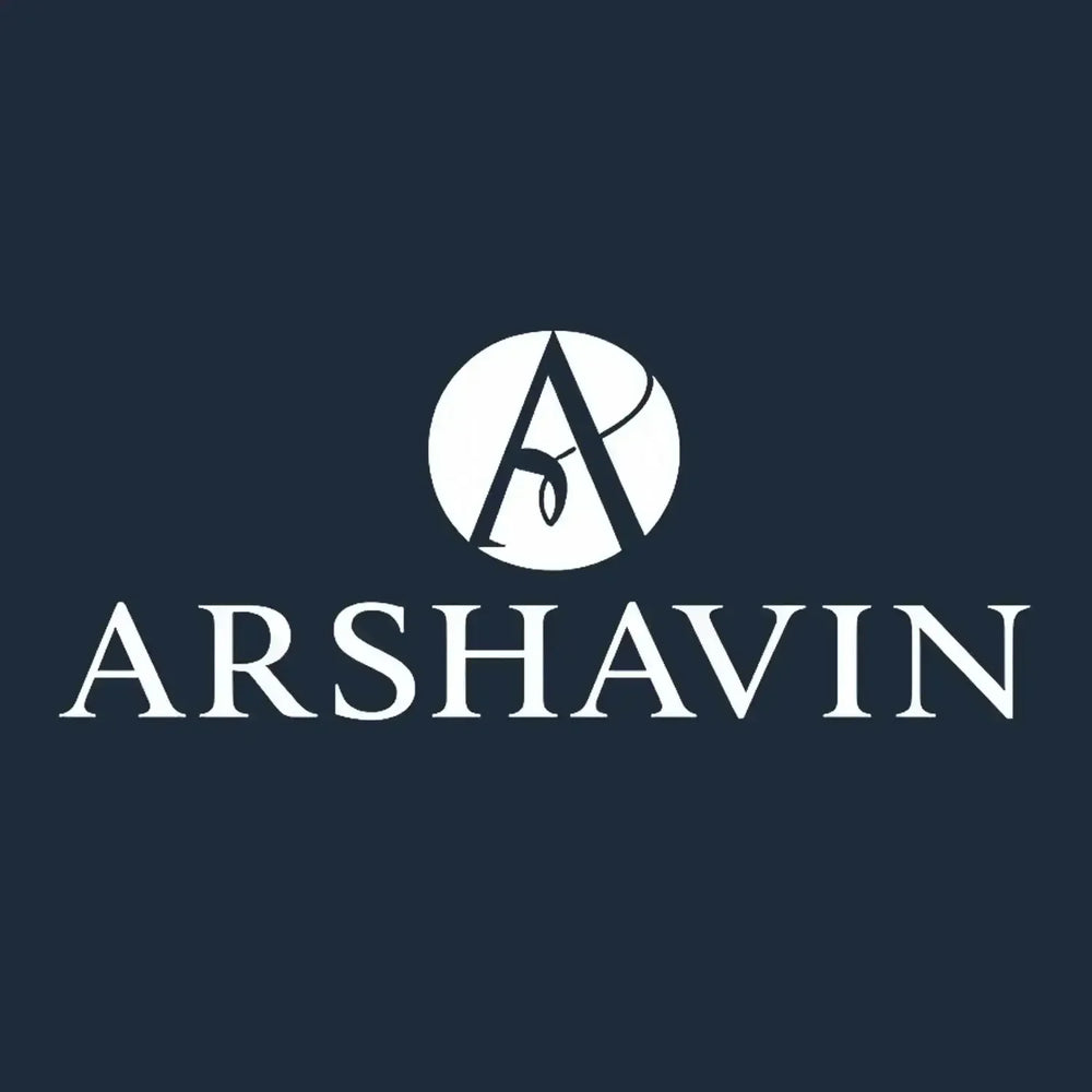 Andrey Arshavin Logo Men's T-Shirt – navy close-up detail shot of the Andrey Arshavin Players Couture logo design