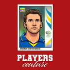Andriy Shevchenko World Cup Sticker Kids T-Shirt – andriy shevchenko red Players Couture design