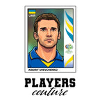 Andriy Shevchenko World Cup Sticker Men's Hoodie – andriy shevchenko white Players Couture design