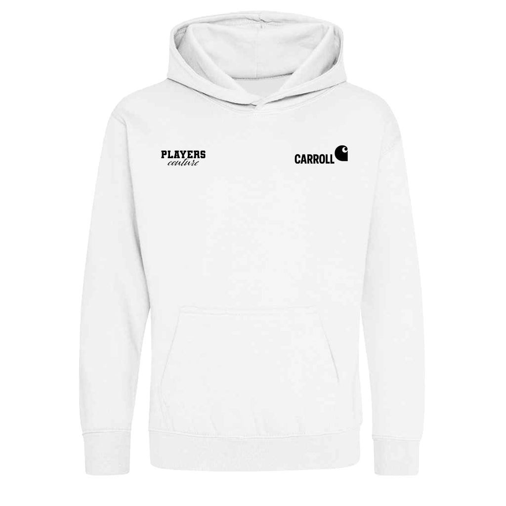 Andy Carroll Logo Players Couture Kids Hoodie White