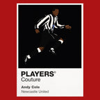 Andy Cole Newcastle United Men's T-Shirt - Red