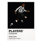Andy Cole Newcastle United Men's T-Shirt - White