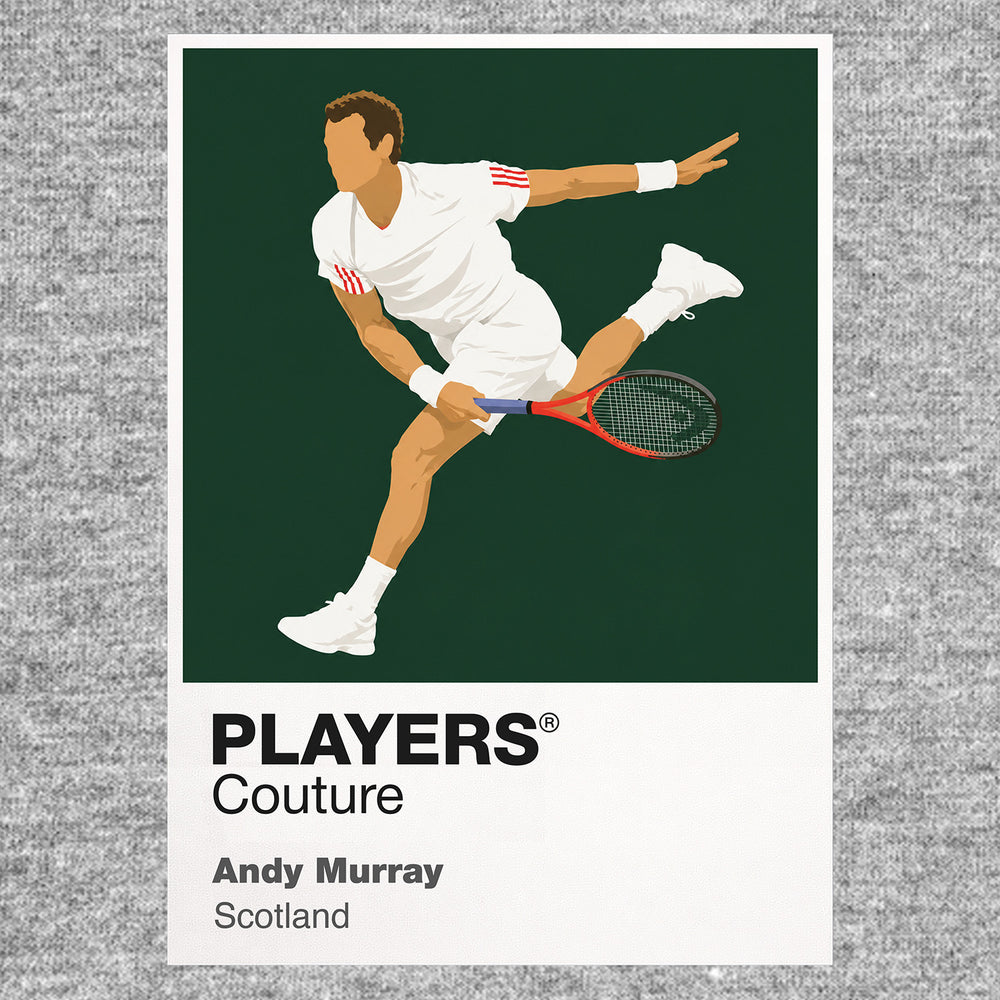 Andy Murray Tennis Icon Frame Men's T-Shirt
