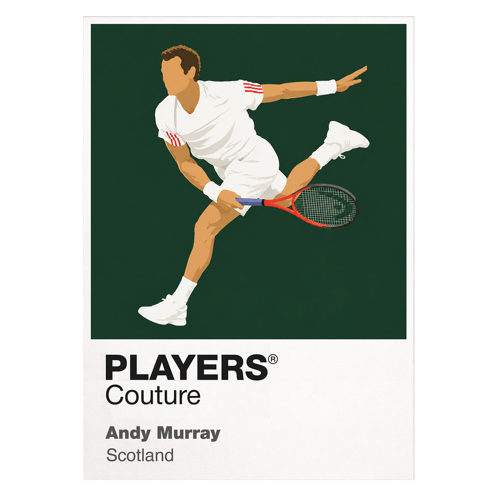 Andy Murray Tennis Icon Frame Men's T-Shirt