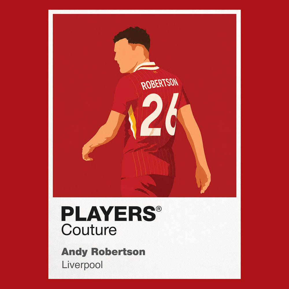 Andy Robertson Liverpool Icon Frame — Red