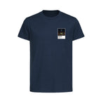 Andy Robertson Scotland Icons in Lights Frame Kids T-Shirt in Navy