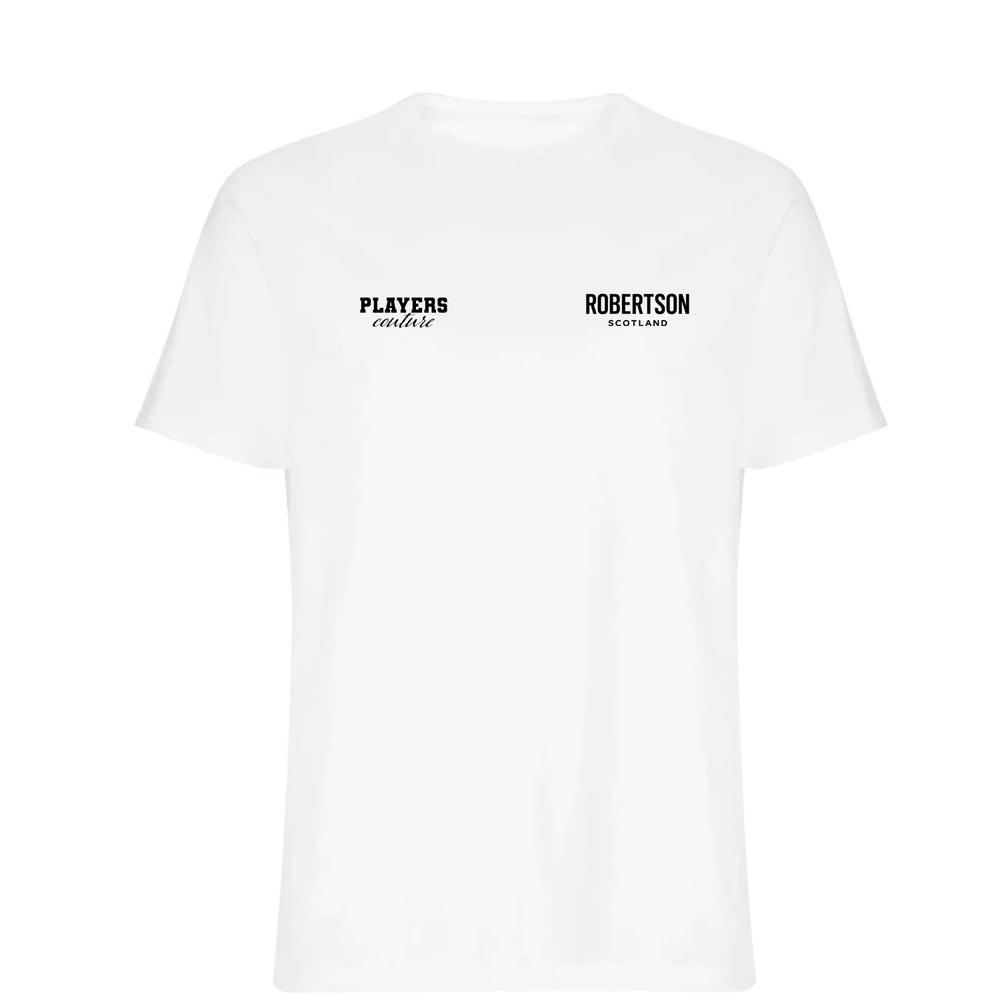 Andy Robertson Scotland Logo Players Couture Men's T-Shirt White