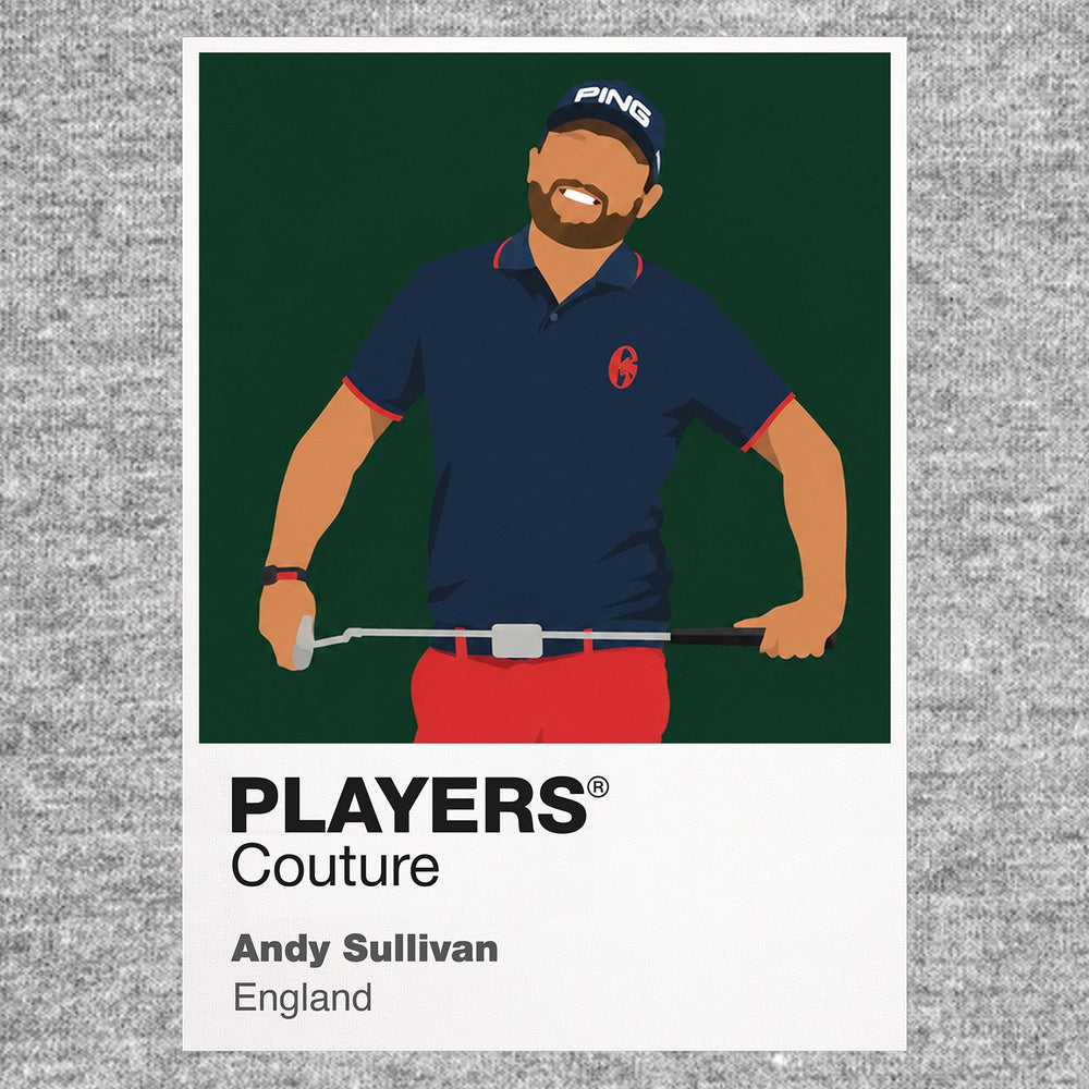 Andy Sullivan Golf Icon Frame Men's Polo Shirt