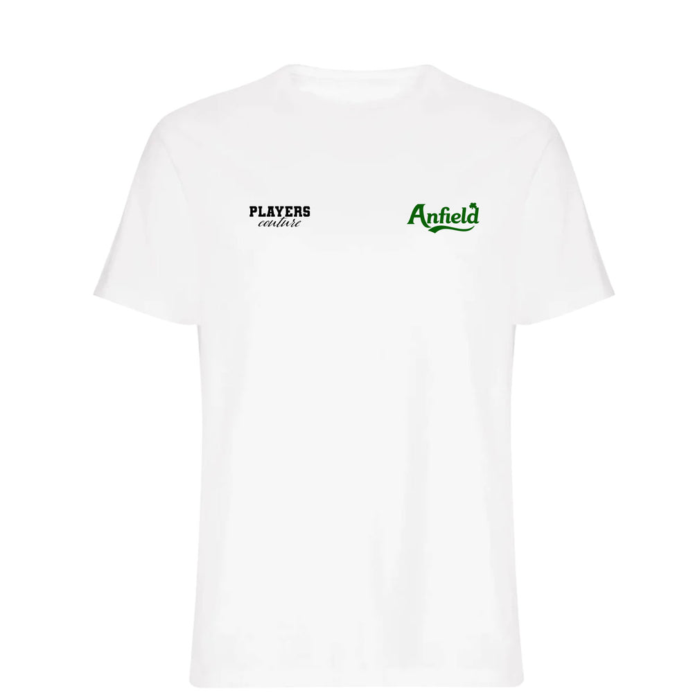 Anfield Logo Players Couture Men's T-Shirt White