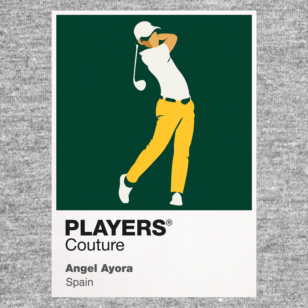 Angel Ayora Golf Icon Frame Men's T-Shirt