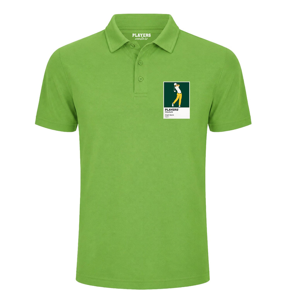 Angel Ayora Polo Shirt - Lime Green
