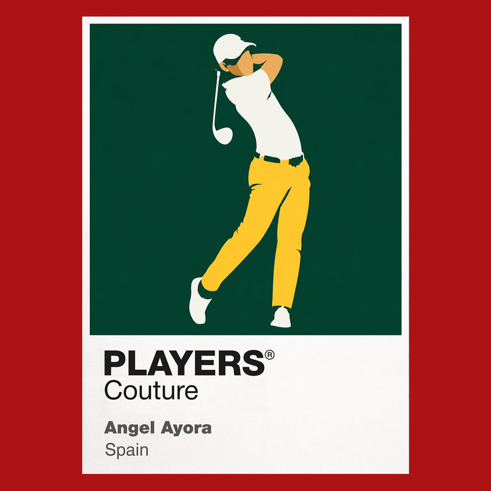 Angel Ayora Golf Icon Frame Men's T-Shirt