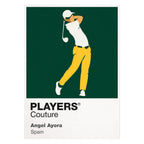 Angel Ayora Golf Icon Frame Men's Hoodie