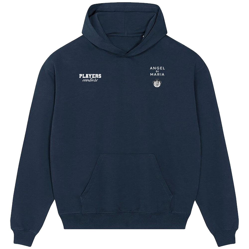 Angel Di Maria Logo Players Couture Men's Casual Hoodie Navy