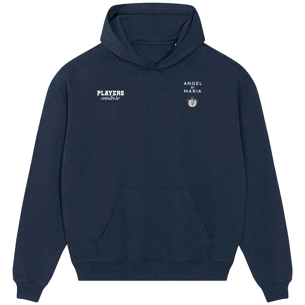Angel Di Maria Logo Players Couture Men's Casual Hoodie Navy