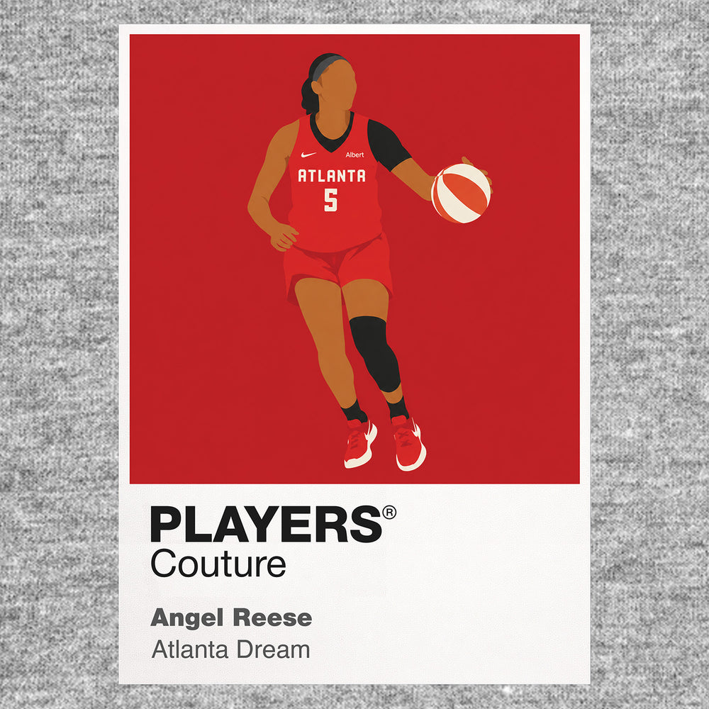 Angel Reese Atlanta Dream Basketball Icon Frame Men's T-Shirt
