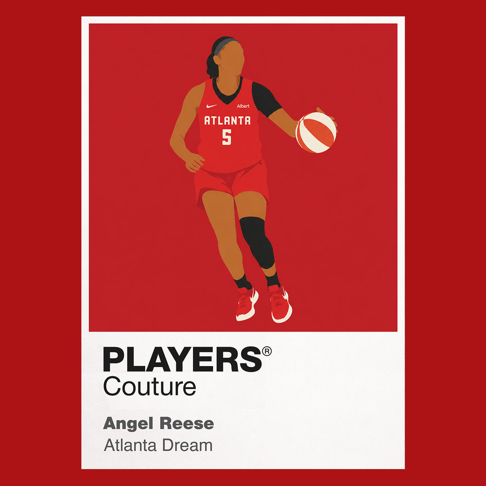 Angel Reese Atlanta Dream Basketball Icon Frame Men's T-Shirt
