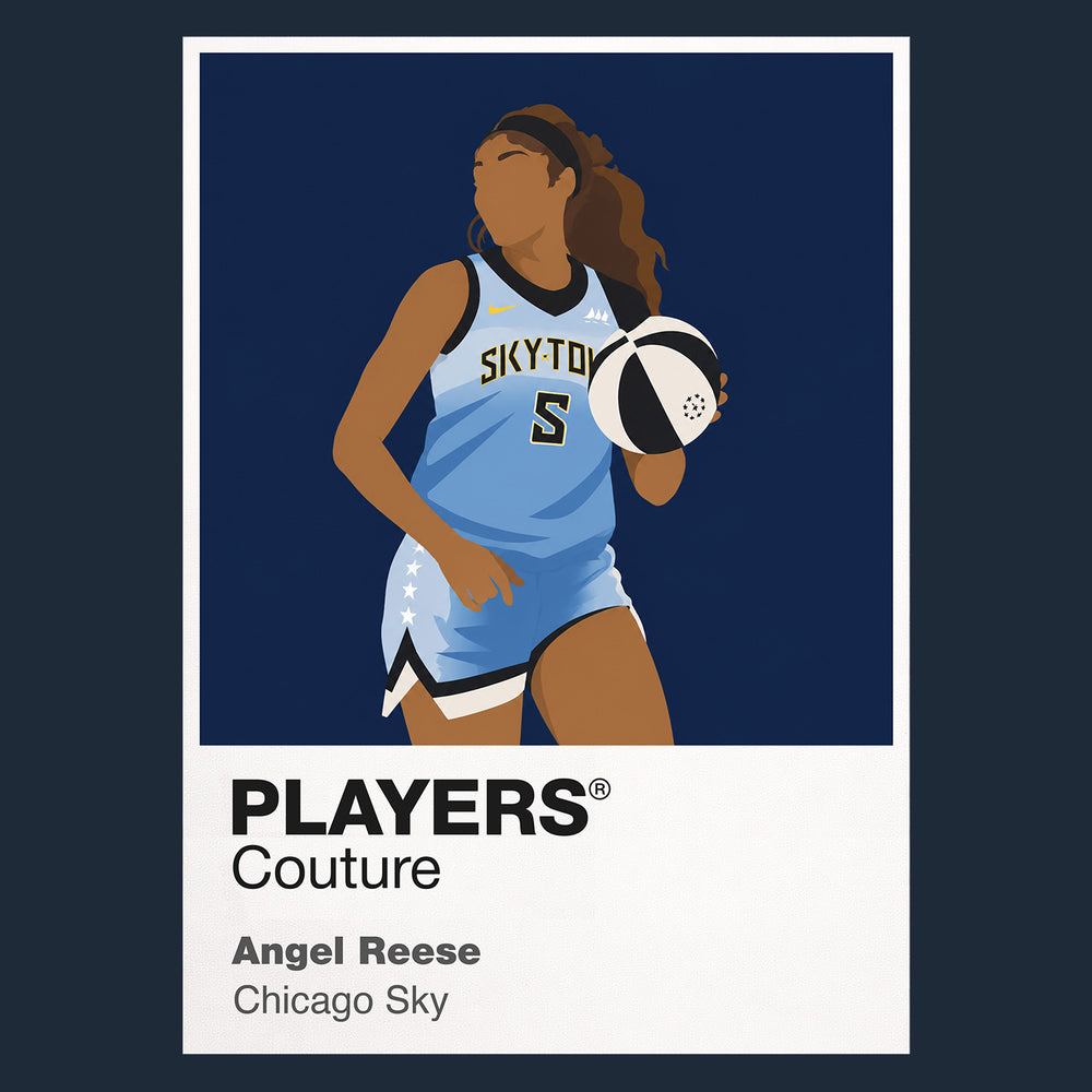 Angel Reese Chicago Sky Basketball Icon Frame Men's Hoodie