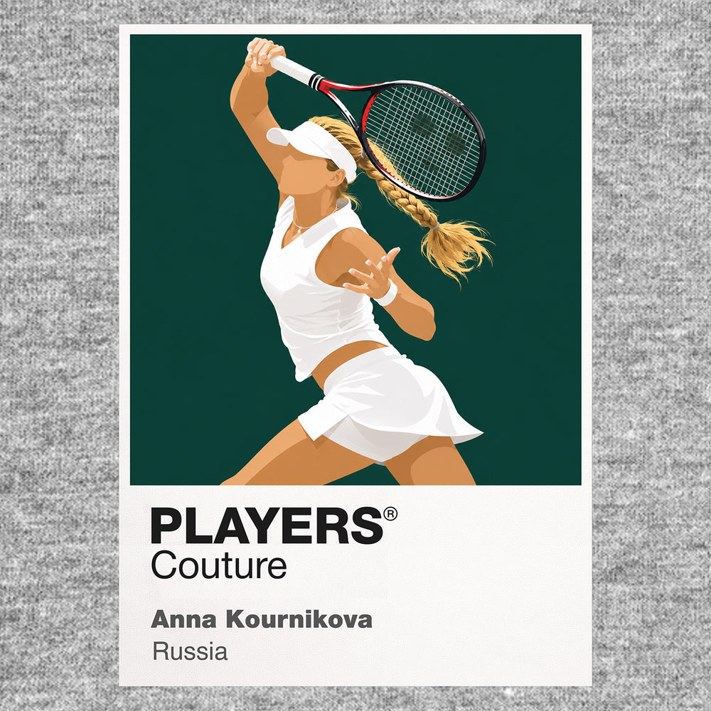 Anna Kournikova  Tennis Icon Frame Men's T-Shirt
