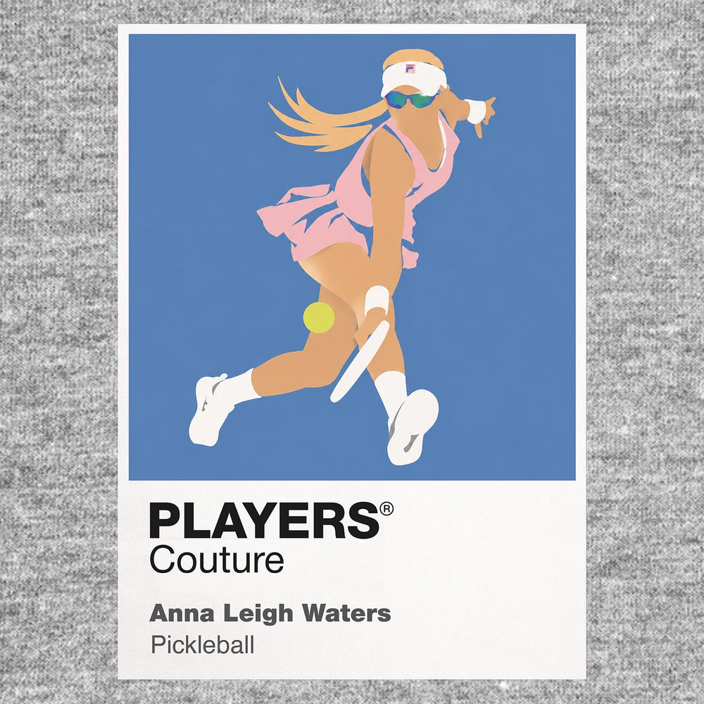 Anna Leigh Waters Pickleball Icon Frame Men's T-Shirt – image 12