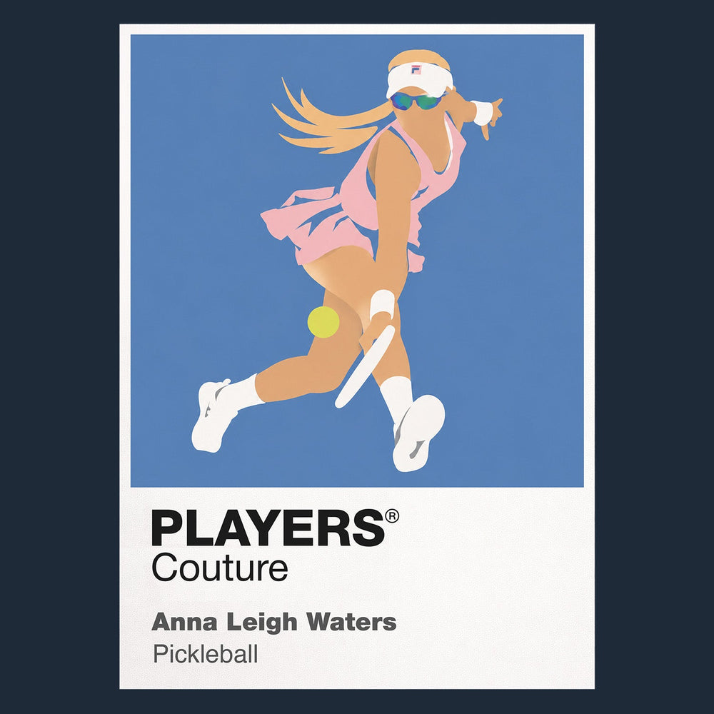 Anna Leigh Waters Pickleball Icon Frame Men's T-Shirt – image 13