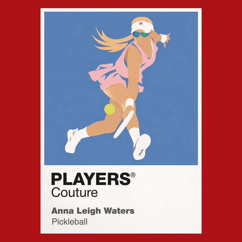 Anna Leigh Waters Pickleball Icon Frame Men's T-Shirt – image 15